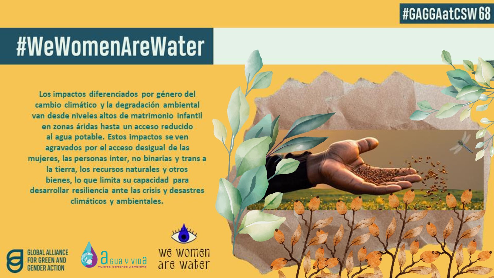 22 de marzo: Mujeres que luchan por el agua